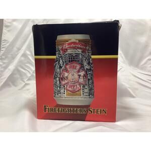 BUDWEISER FIRE DEPT STEIN "HONOR AND COURAGE